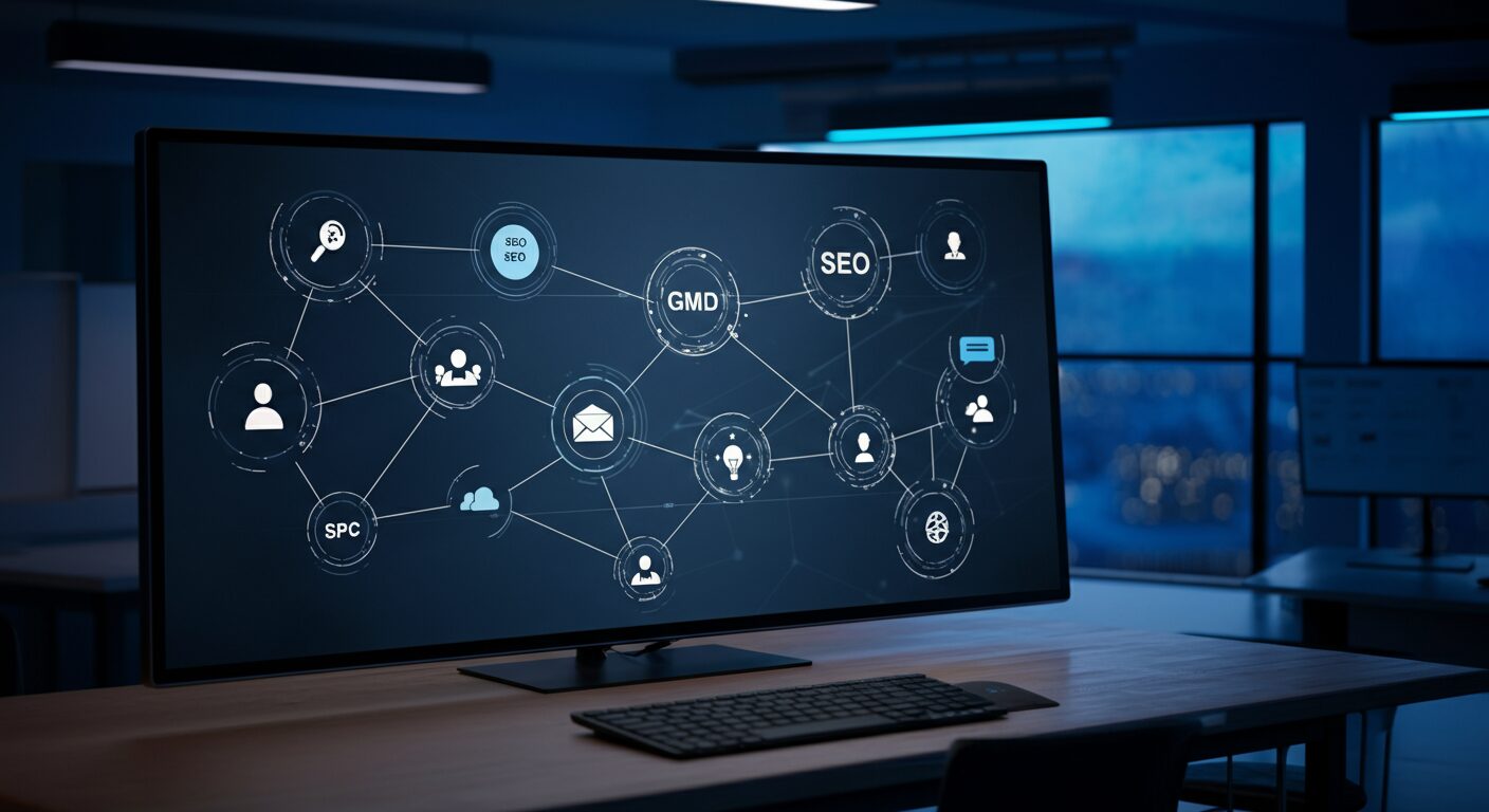 Online Marketing Strategie – Multichannel Dashboard