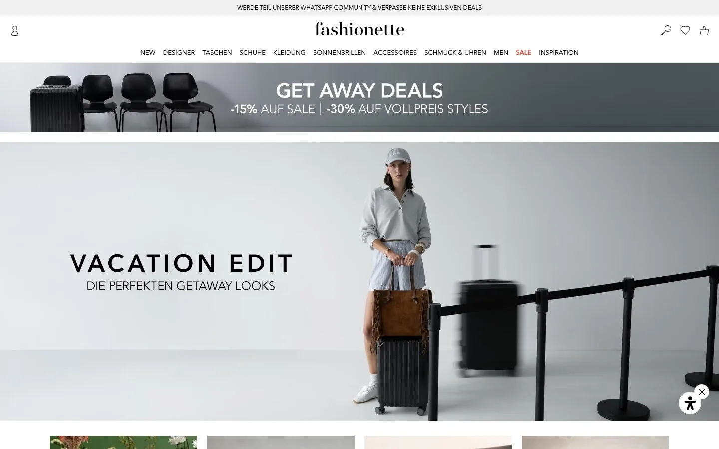 Fashionette — Desktop