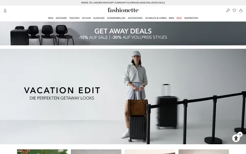 Website von Fashionette