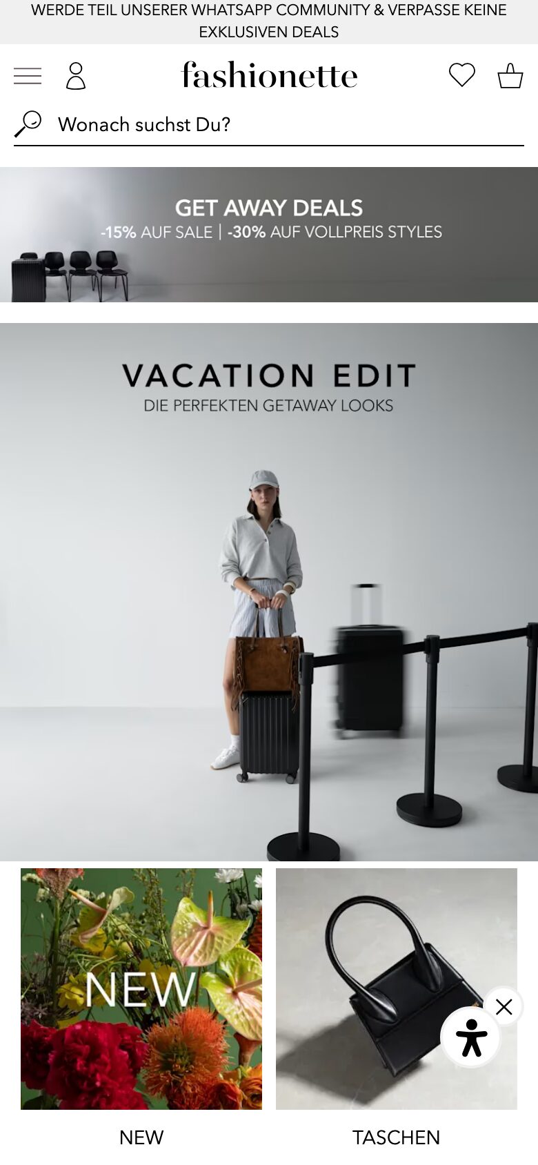Fashionette — Mobile