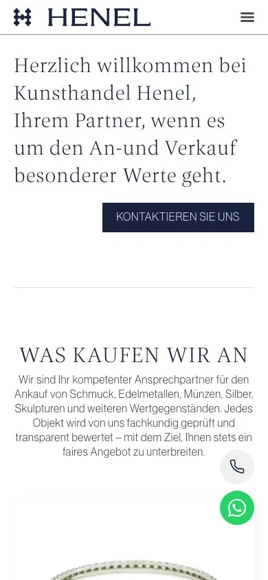 Henel Antiquitäten & Kunsthandel — Mobile