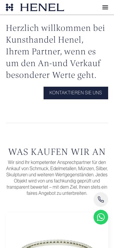 Henel Antiquitäten & Kunsthandel — Mobile