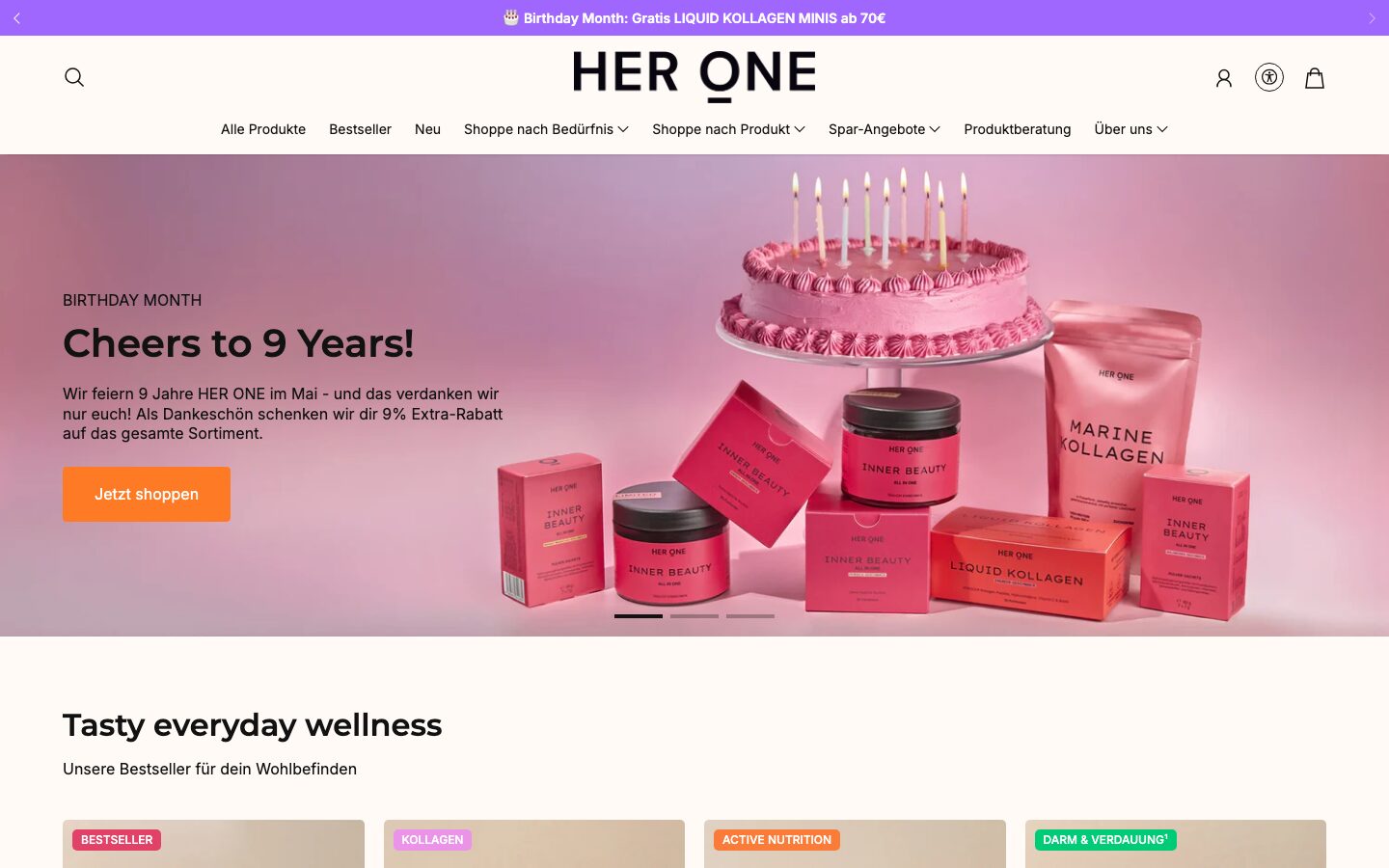 Her One – Health, Beauty & Wellness