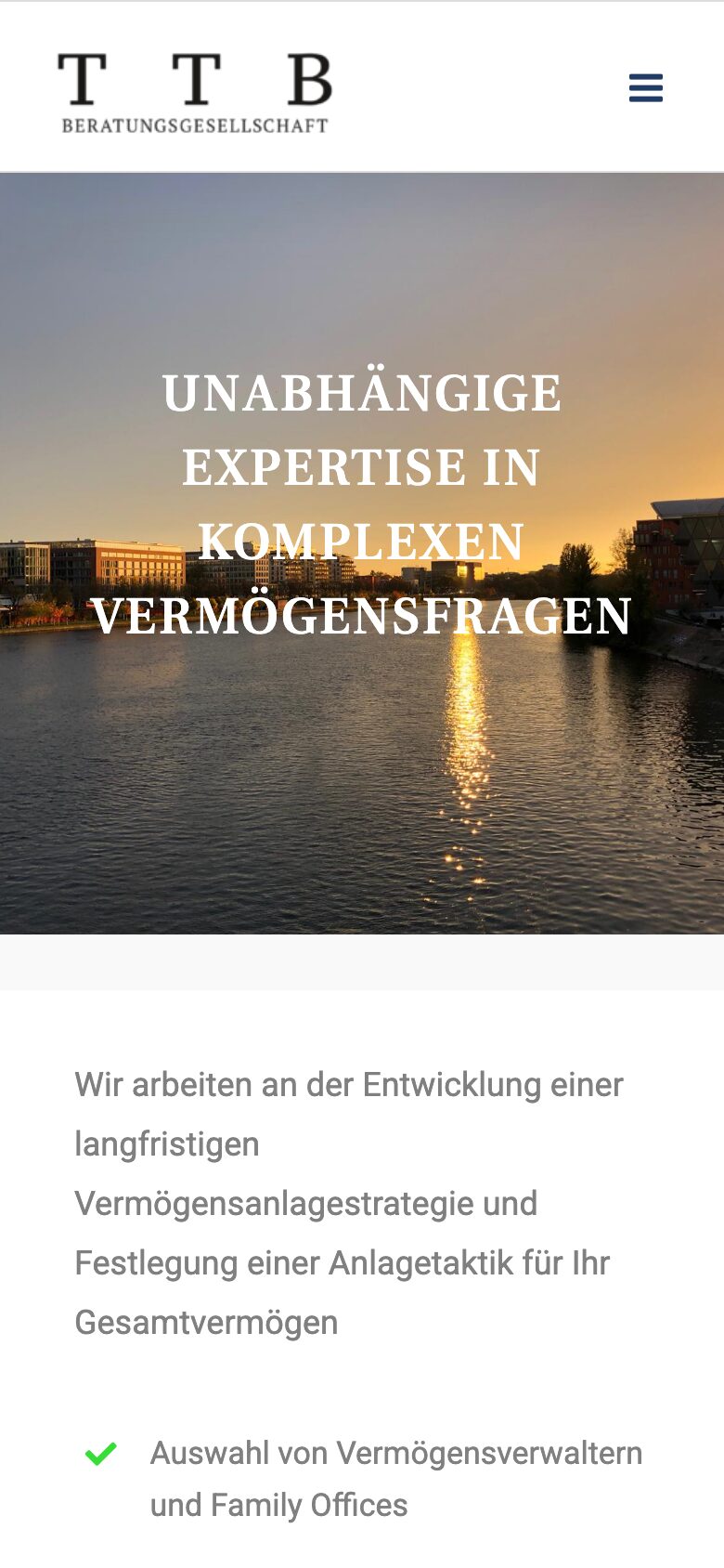 TTB Traupe Beratungsgesellschaft — Mobile